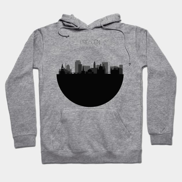 Dresden Skyline Hoodie by inspirowl